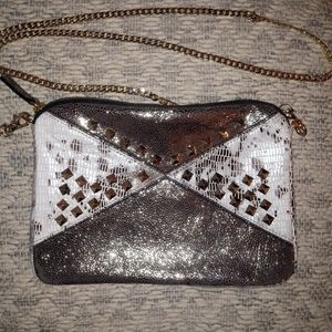 VINTAGE REIGN Studded Clutch NWOT